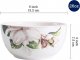 Floral Ceramic Bowls Set of 4, 26oz, for Pasta, Salad, Cereal, Soup & Microwave & Dishwasher Safe